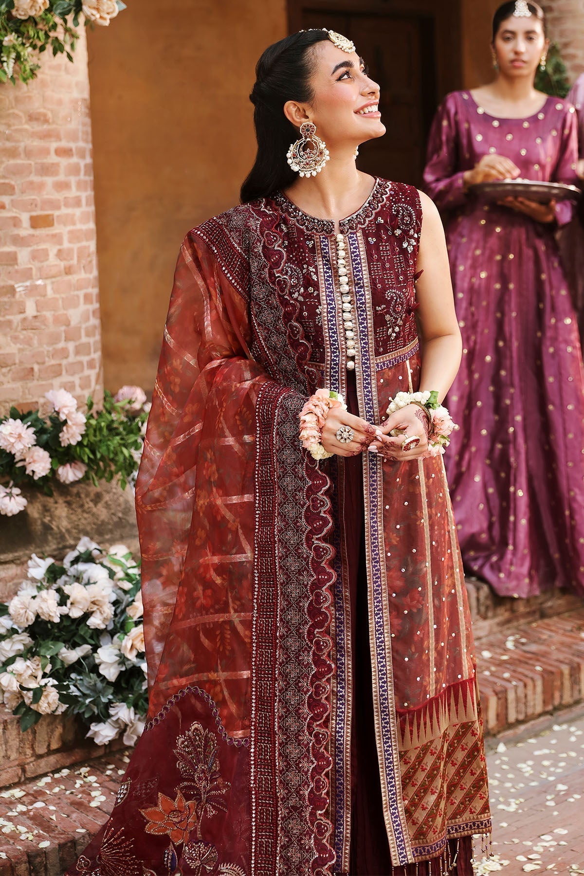 Nureh | Jhoomro Wedding Formals | NL-71 GEHNA - Wedding Dress - Maria Faisal