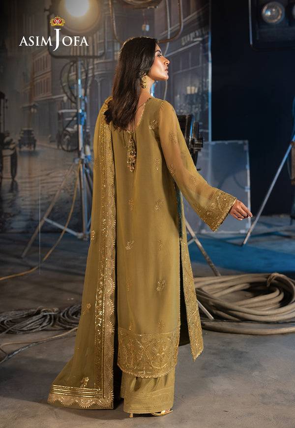 Asim Jofa | Festive Collection 25 | AJLF-15 by Maria Faisal - Registered Vendor of : Asim Jofa - type : Ladies Clothes - 100% original wedding dresses