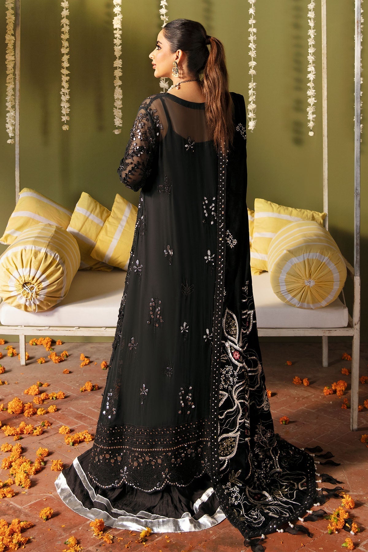 Nureh | Jhoomro Wedding Formals |NL-57 - LIBAS-E-KHAS - Wedding Dress - Maria Faisal
