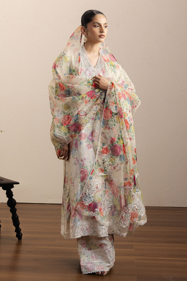 Zara Shahjahan | Festive 26 | Meherbaan - Luxury Dress - available at Maria Faisal in UK and USA.