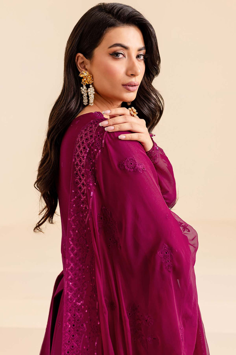 Farasha | Lumiere Formals | Mystic Mauve - Ladies Clothes - Maria Faisal