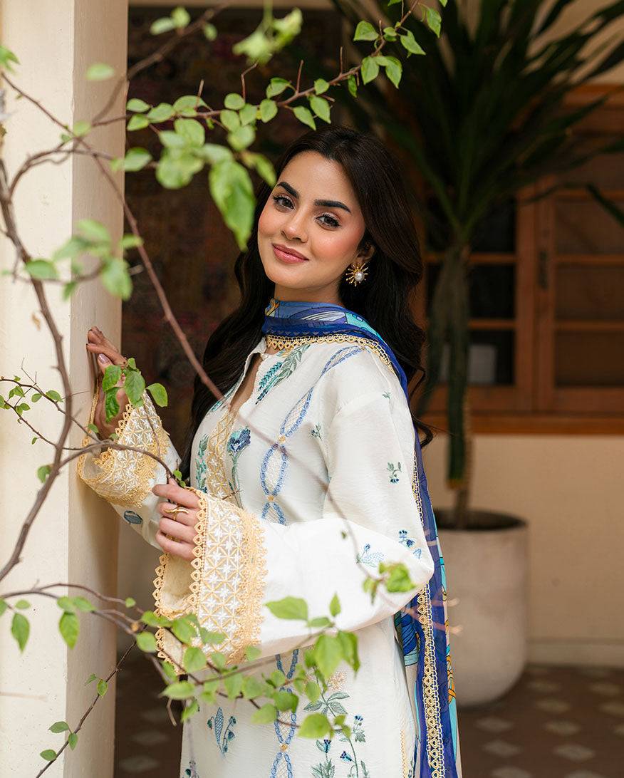 Roheenaz | Aashiyana Lawn | Zoya by Maria Faisal - Registered Vendor of : Roheenaz - type : Ladies Clothes - 100% original wedding dresses