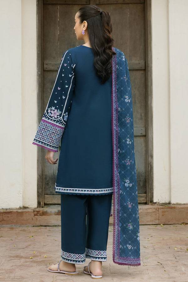 Farasha | Summer Weaves Embroidered Lawn | Blue Allure by Maria Faisal - Registered Vendor of : Farasha - type : Ladies Clothes - 100% original wedding dresses
