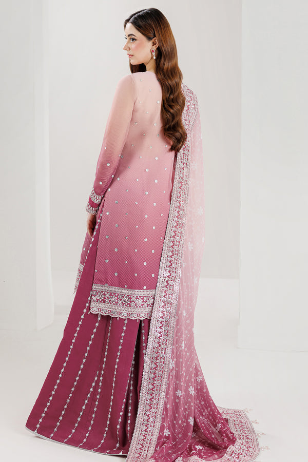 Farasha | Formals 26 | Rosette Blush - Formal Dress - available at Maria Faisal in UK and USA.