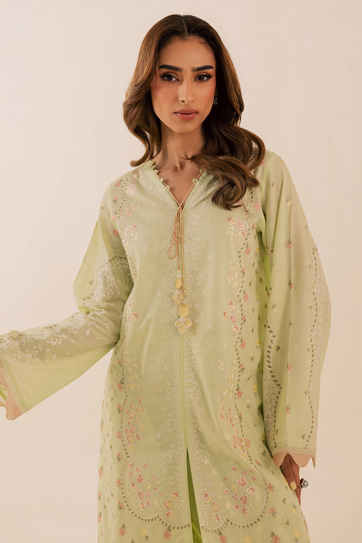 Nureh | Shades of Summer | NP-671 - Luxury Dress - available at Maria Faisal in UK and USA.