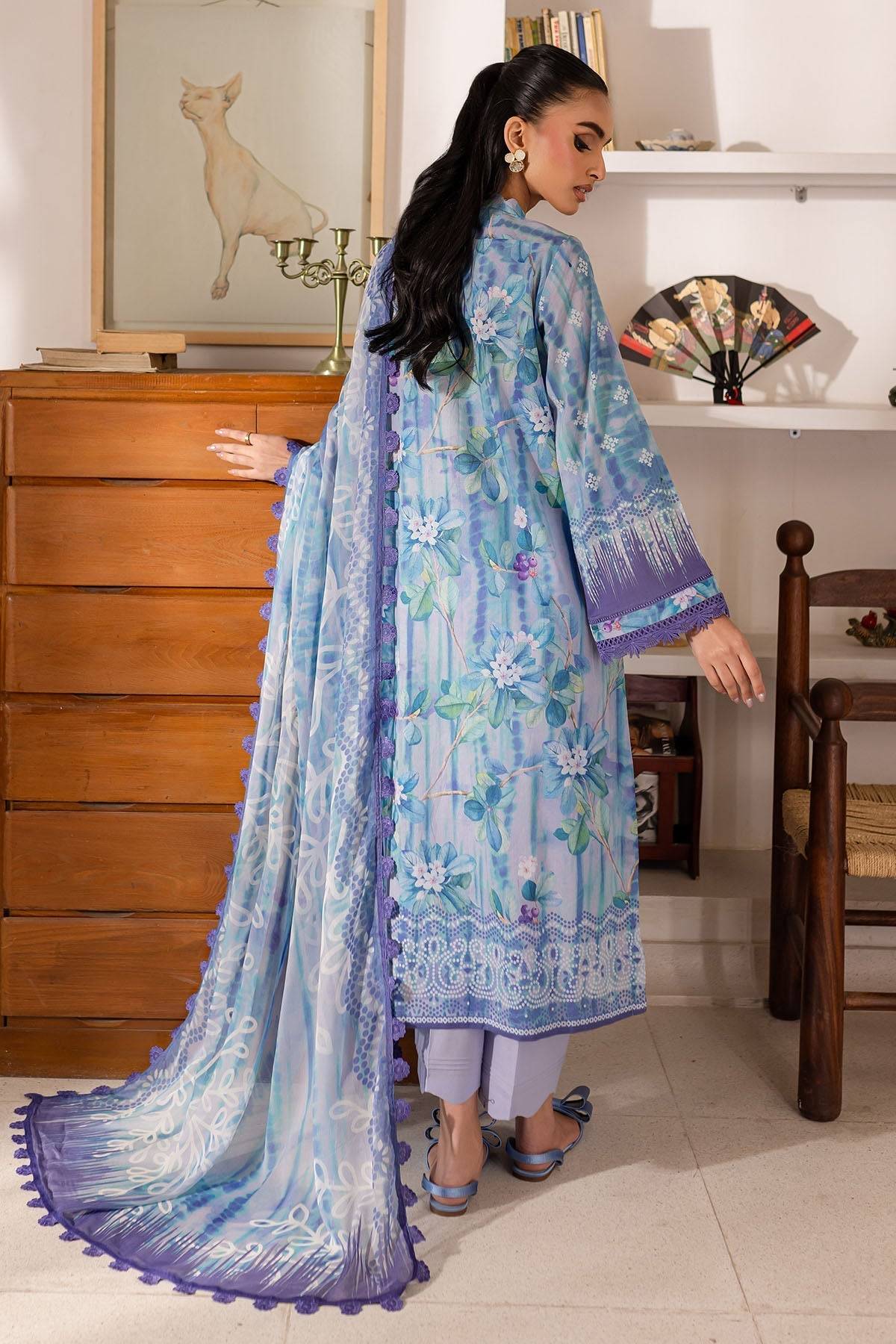 Nureh | Printed Lawn 25 | SP-146 by Maria Faisal - Registered Vendor of : Nureh - type : Ladies Clothes - 100% original wedding dresses