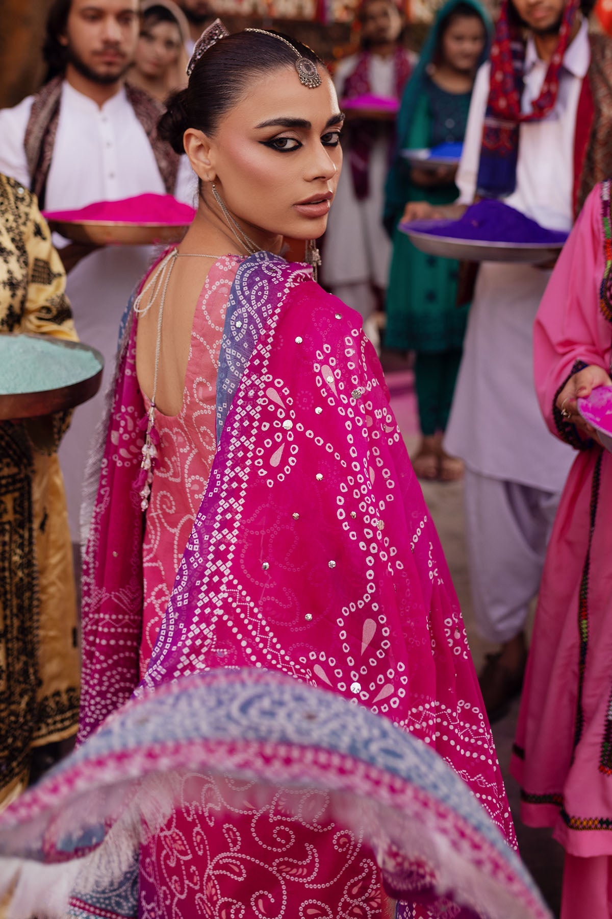 Nureh | Bazaar Lawn | NS-131 - Ladies Clothes - Maria Faisal