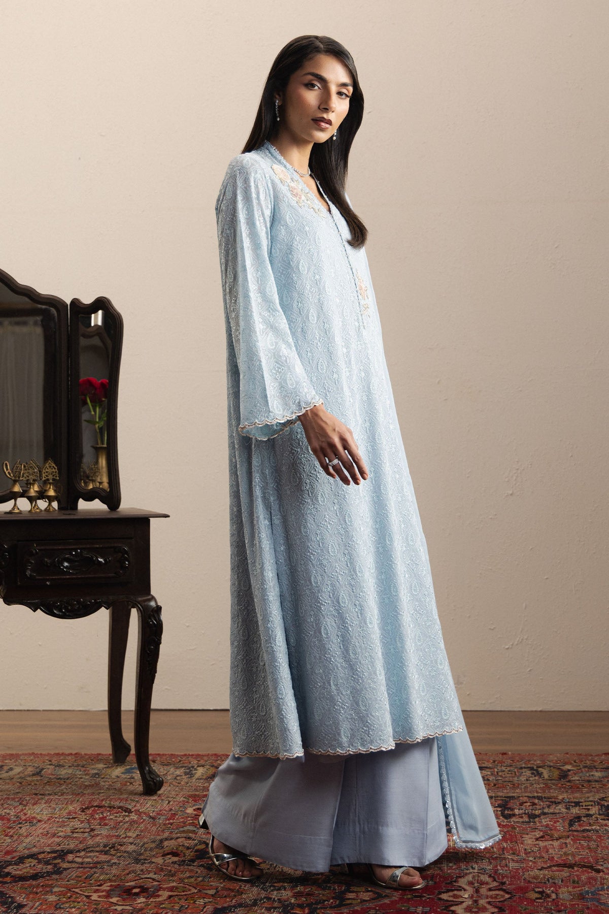 ZaraShahJahan | SS26 | Nayla - Festive Dress - available at Maria Faisal in UK and USA