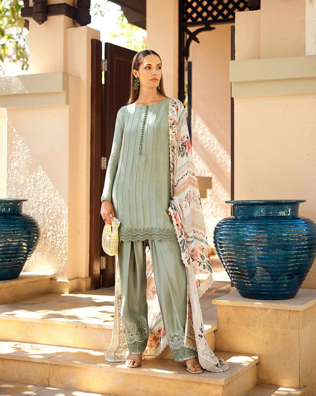 Faiza Saqlain | Carmela Luxury Pret | Arnett by Maria Faisal - Registered Vendor of : Faiza Saqlain - type : - 100% original wedding dresses