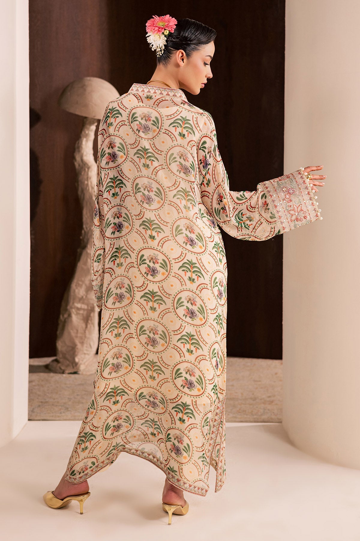 Nureh | Fancy Formal 26 | NP-772 - Formal Dress - available at Maria Faisal in UK and USA.