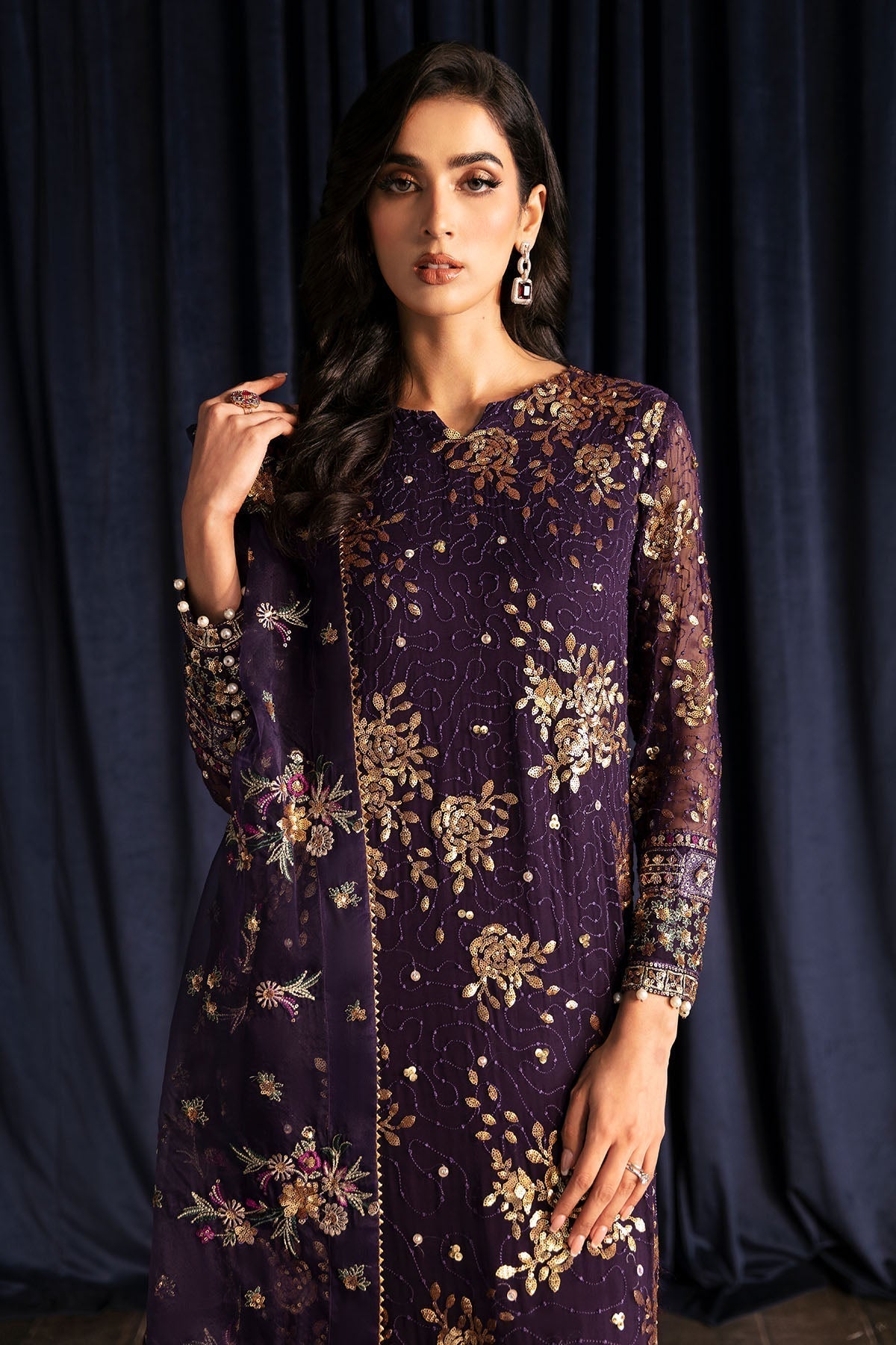 Nureh | Elanora Formal 24 | NEL-45 - Ladies Clothes - Maria Faisal