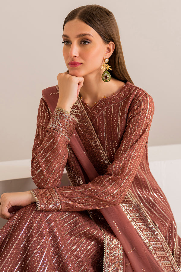 Farasha | Lumiere Formals | RUSSET - Ladies Clothes - Maria Faisal