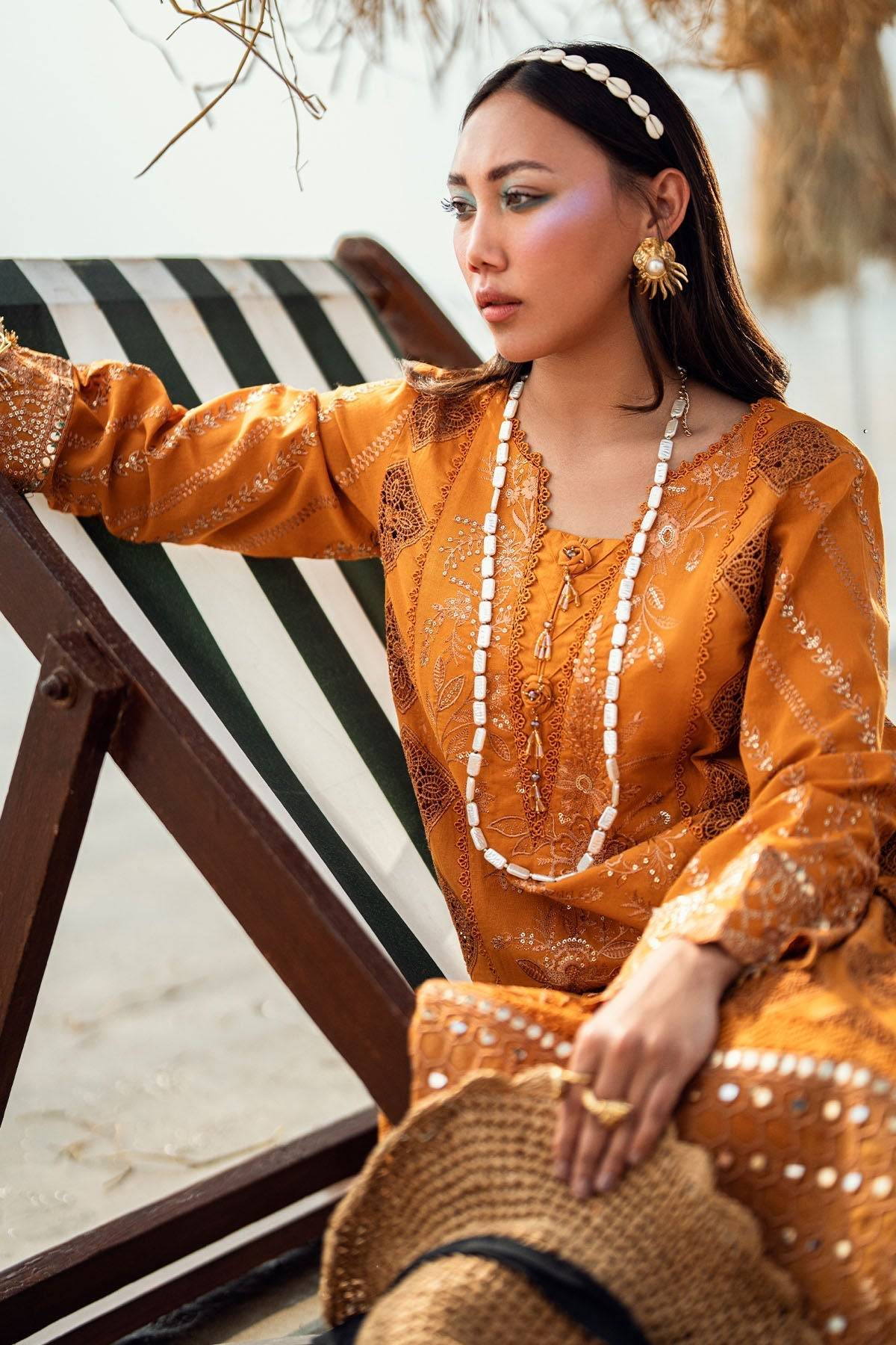 Nureh | Khuwab Luxury Lawn | NE-149 by Maria Faisal - Registered Vendor of : Nureh - type : Ladies Clothes - 100% original wedding dresses