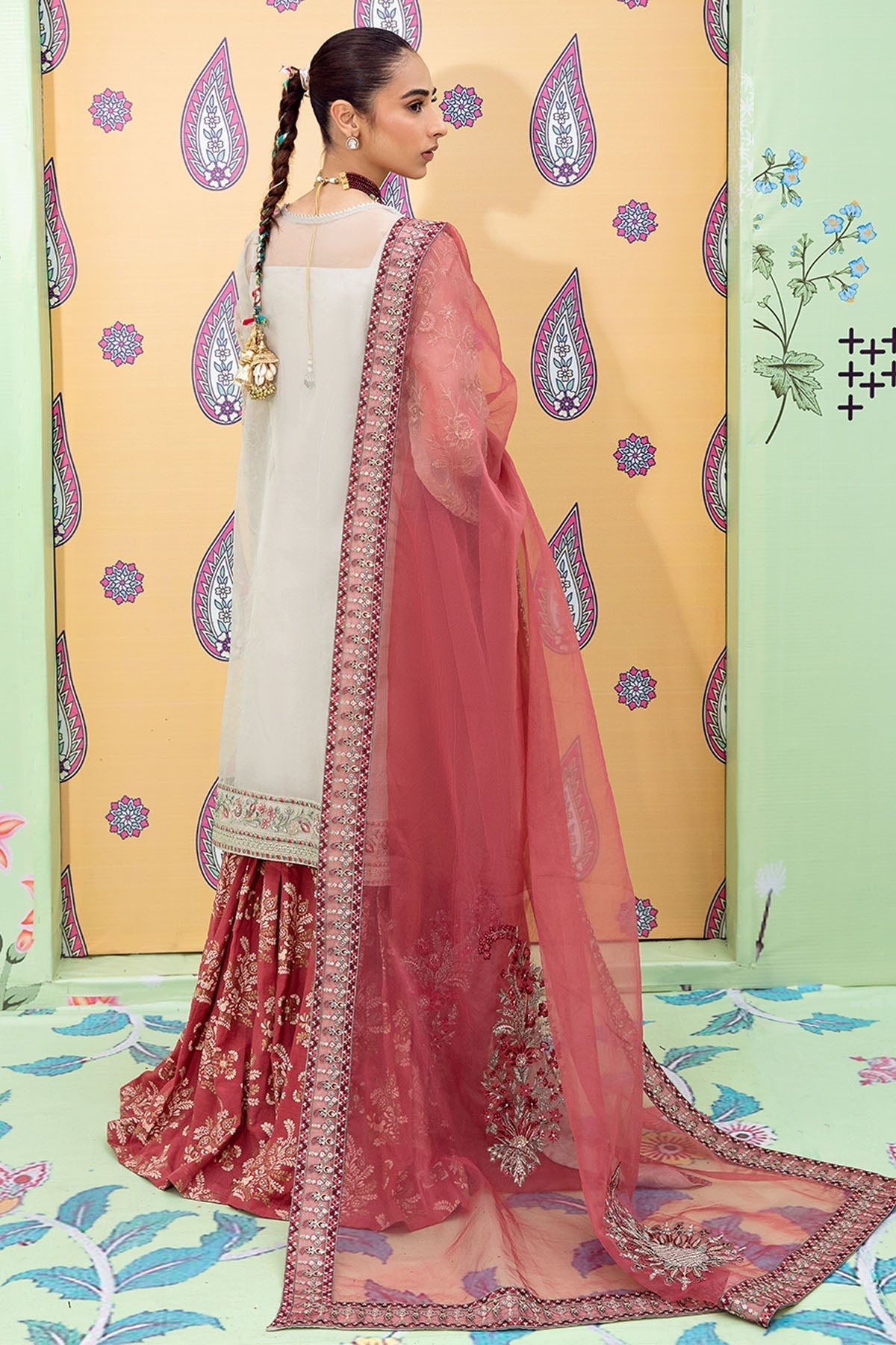 Nureh | Fancy Formals | NP-340 - Wedding Dress - Maria Faisal