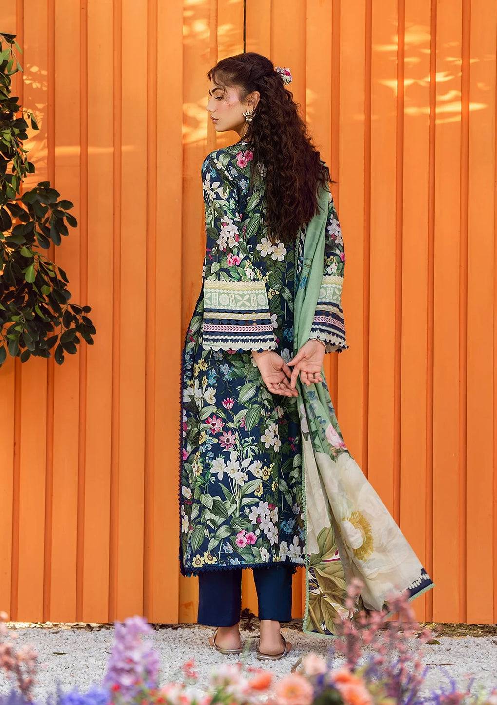 Elaf Premium | Prints 25 | EPS-1A MEADOW MUSE by Maria Faisal - Registered Vendor of : Elaf Premium - type : Ladies Clothes - 100% original wedding dresses