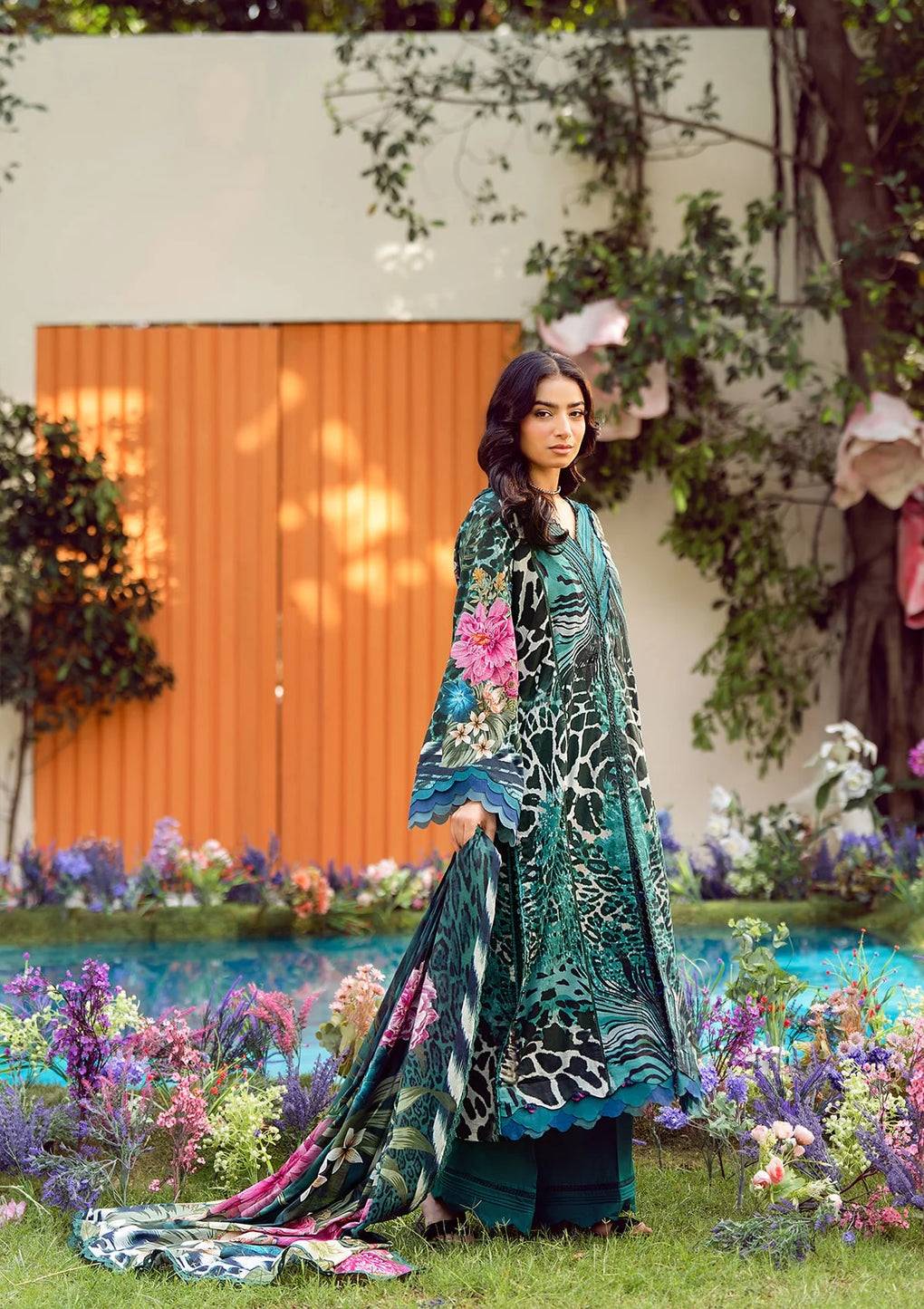 Elaf Premium | Prints 25 | EPS-4A SABLE LUXE by Maria Faisal - Registered Vendor of : Elaf Premium - type : Ladies Clothes - 100% original wedding dresses