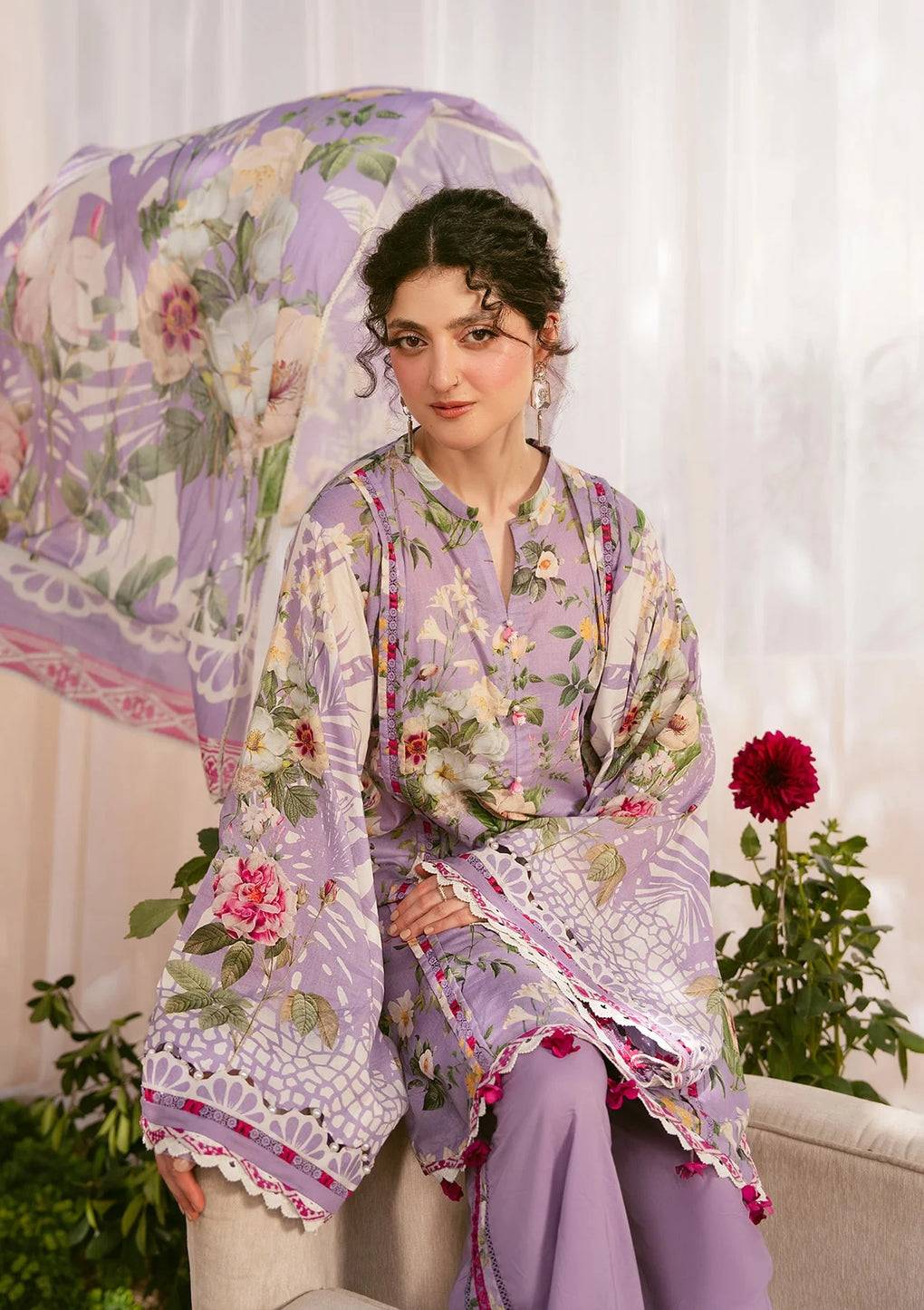 Elaf Premium | Prints 25 | EPS-5B LILABELLE by Maria Faisal - Registered Vendor of : Elaf Premium - type : Ladies Clothes - 100% original wedding dresses