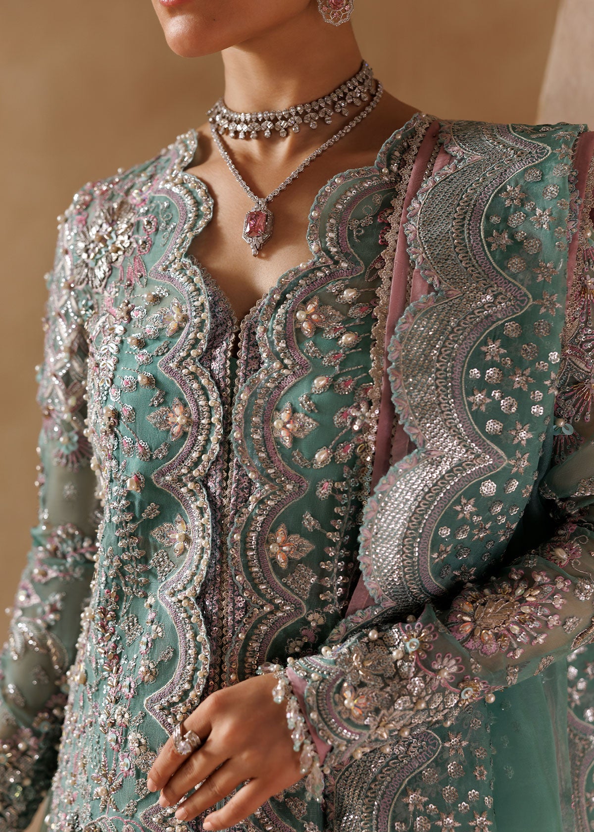 Sardinia | Bridal Edit 26 | JULIET - Bridal Dress - available at Maria Faisal in UK and USA.