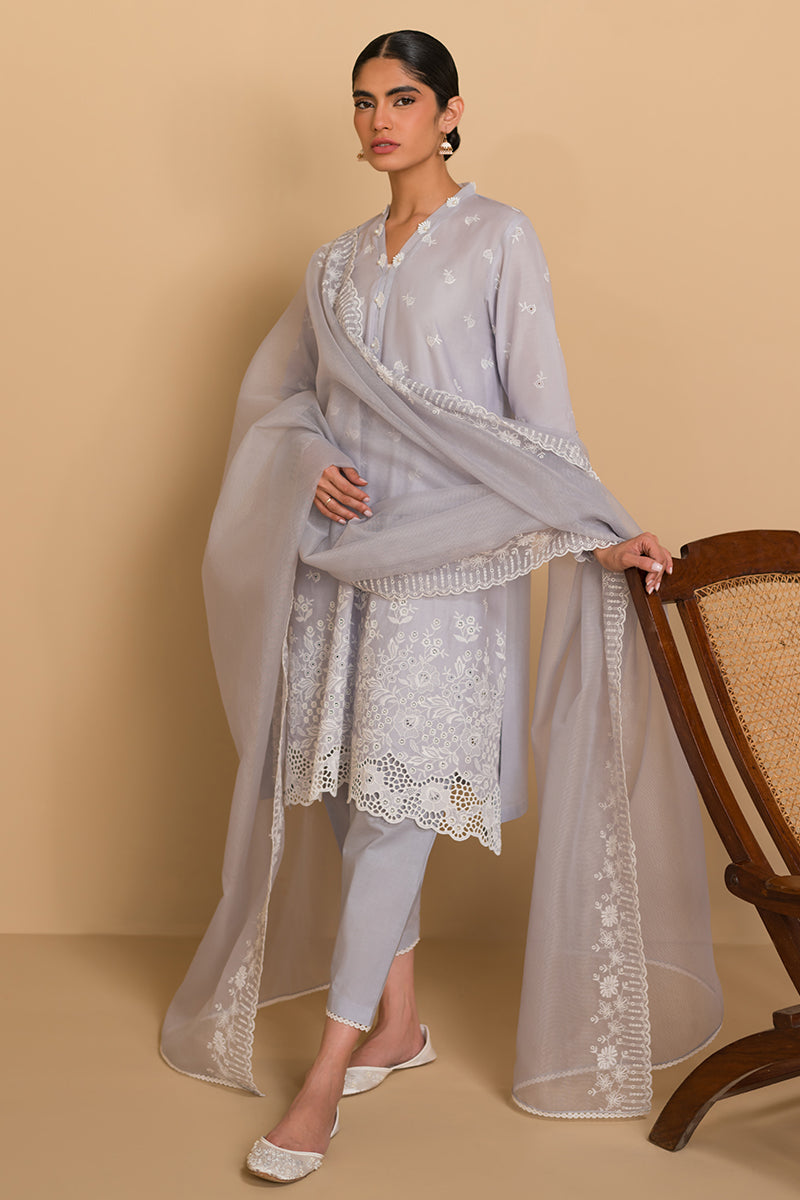 Cross Stitch | Chikankari Lawn Collection | P-05 - Maria Faisal