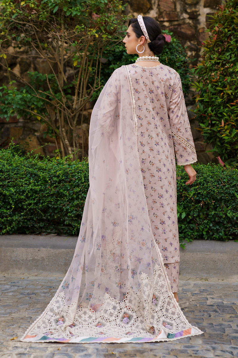 Baroque | Luxury Pret 24 | LAWN UF-590 - Designer Dress with Intricate embroidery and embellishments. Shop elegent wedding dress at Maria Faisal.