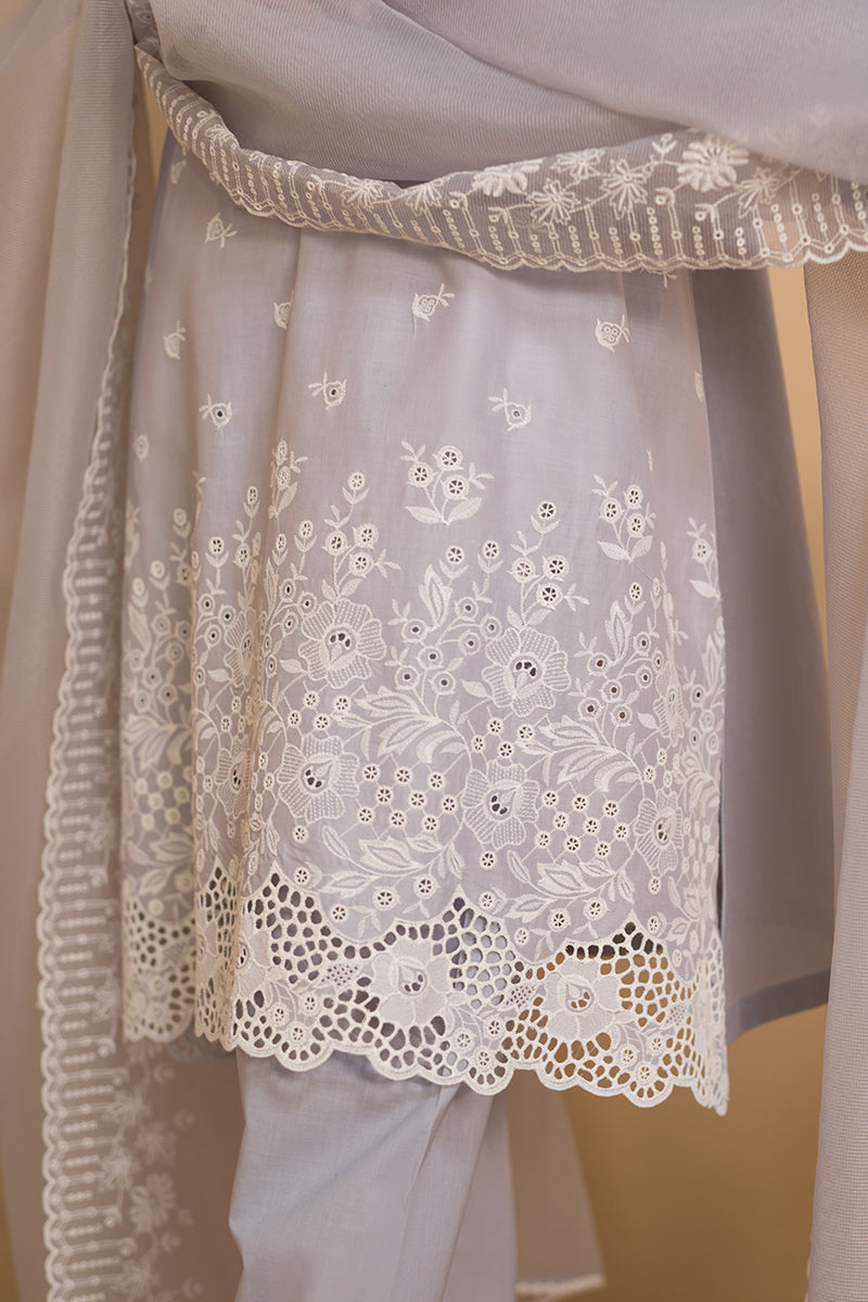 Cross Stitch | Chikankari Lawn Collection | P-05 - Maria Faisal