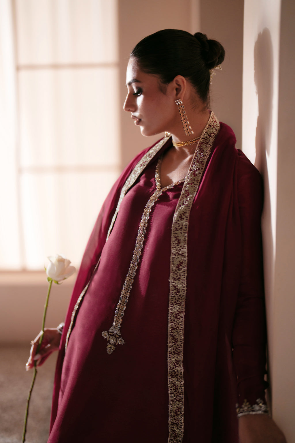 Ajr Couture | Symphony Luxe Festive 25 | Rebel Rose by Maria Faisal - Registered Vendor of : AJR Couture - type : Ladies Clothes - 100% original wedding dresses