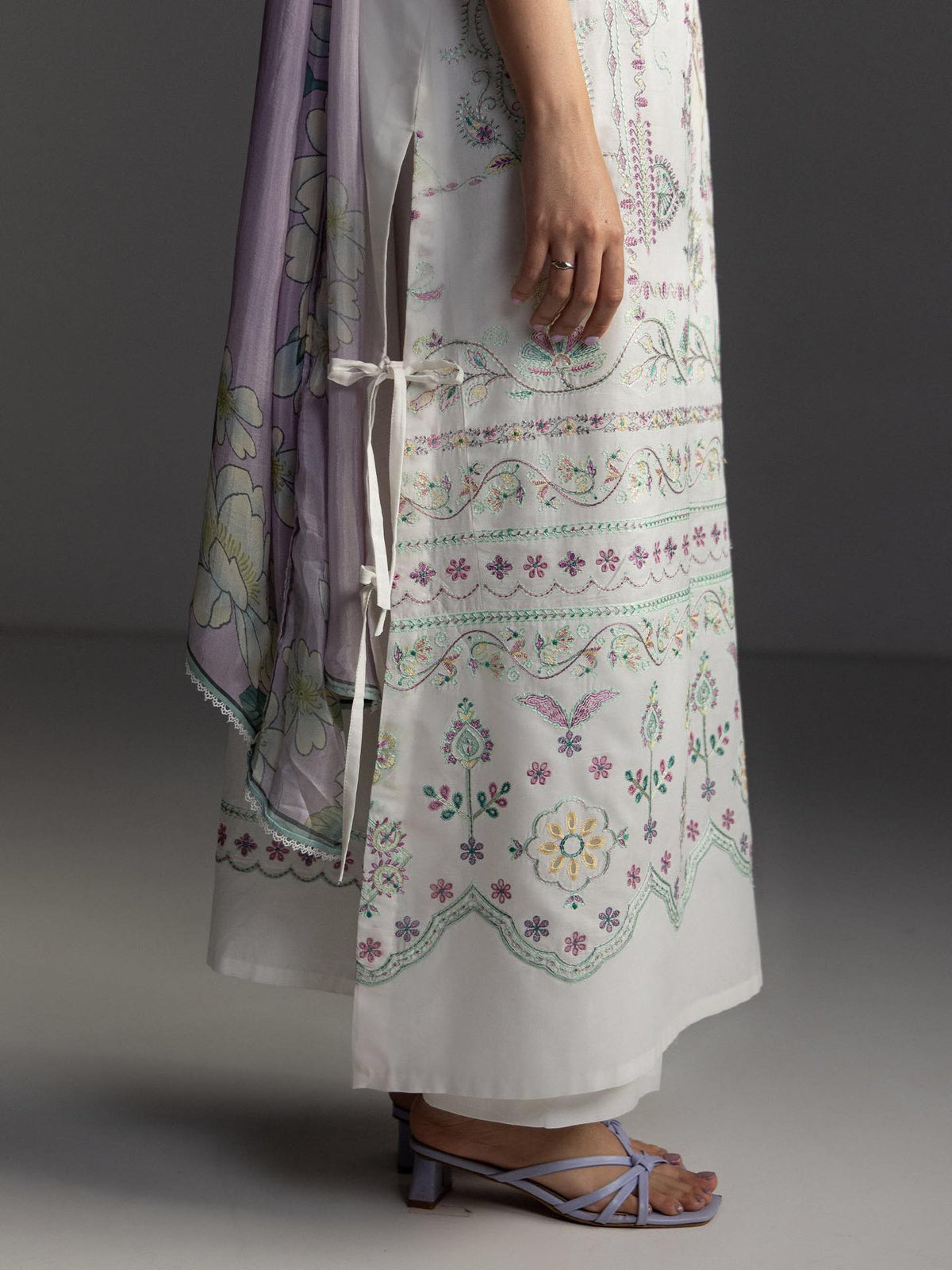 Zara Shahjahan | Coco Lawn 26 | Veya-7A - Luxury Dress - available at Maria Faisal in UK and USA.