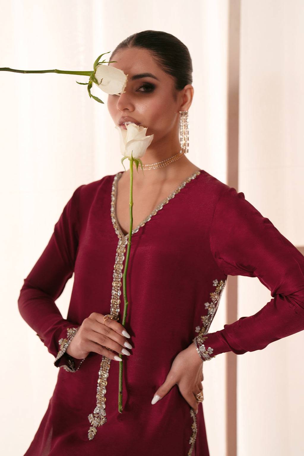 Ajr Couture | Symphony Luxe Festive 25 | Rebel Rose by Maria Faisal - Registered Vendor of : AJR Couture - type : Ladies Clothes - 100% original wedding dresses