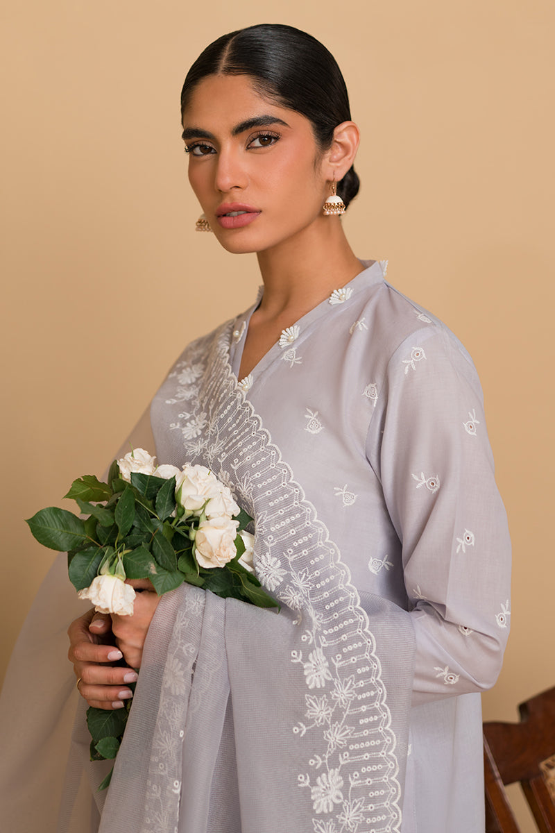 Cross Stitch | Chikankari Lawn Collection | P-05 - Maria Faisal