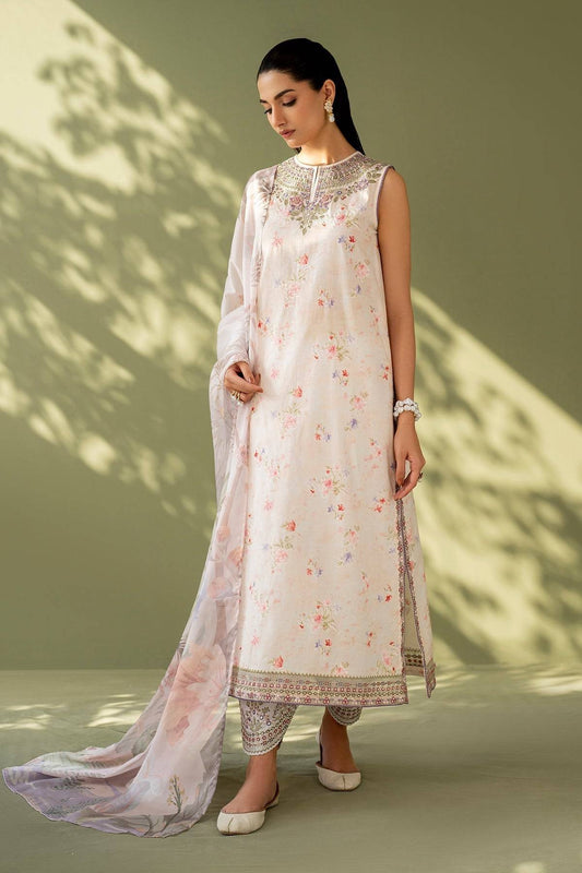 Baroque | Eid Printique | EMBROIDERED PRINTED LAWN UF-4169 by Maria Faisal - Registered Vendor of : Baroque - type : Ladies Clothes - 100% original wedding dresses