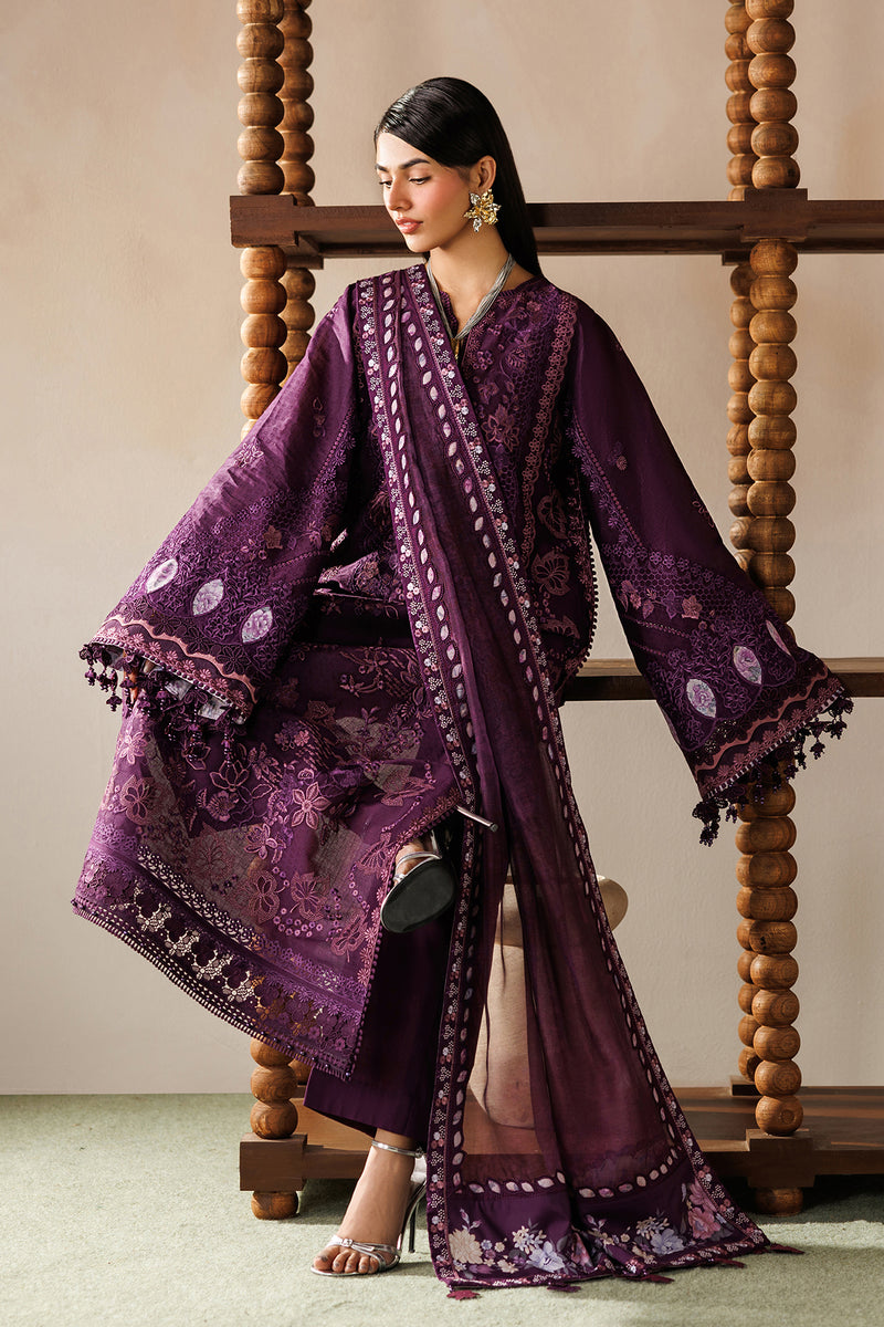 Baroque | Eid Lawn 26 | EL26-D02 - Luxury Dress - available at Maria Faisal in UK and USA.