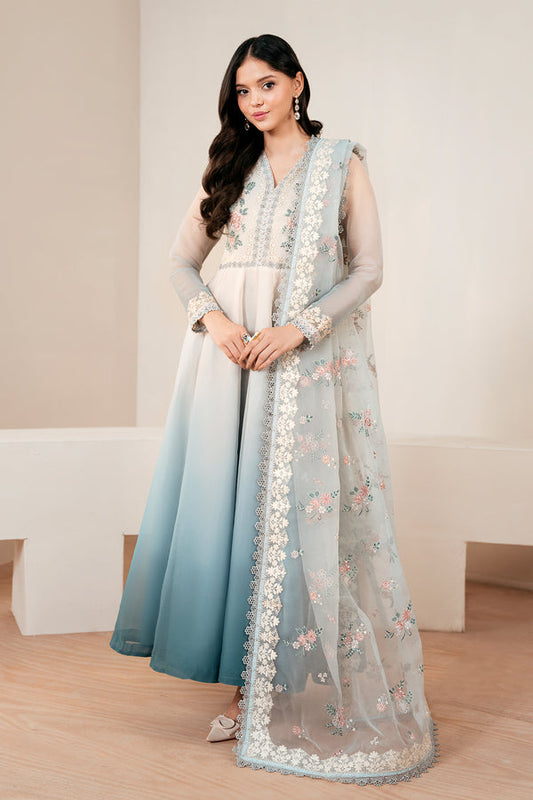 Baroque | Luxury Pret 25 | EMBROIDERED CHIFFON PR-1056 - Ladies Clothes - Maria Faisal