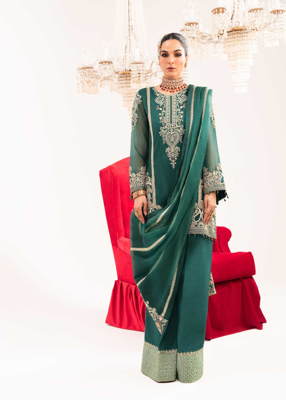 Dastoor | Sajni Luxury Eid Collection 24 | Mehrmaa - Maria Faisal