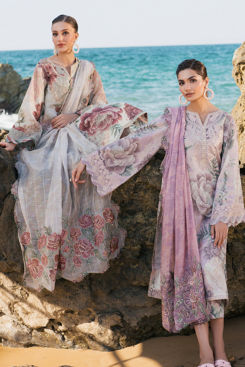Baroque | Luxury Pret 25 | UF-4124 by Maria Faisal - Registered Vendor of : Baroque - type : Ladies Clothes - 100% original wedding dresses