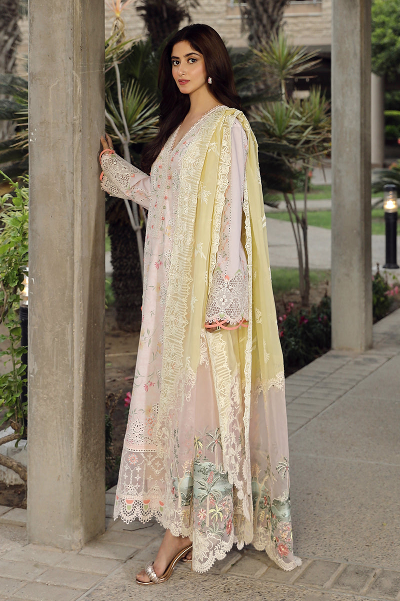 Qalamkar | Festive Lawn 2024 | PS-03 IRSA - Waniyas