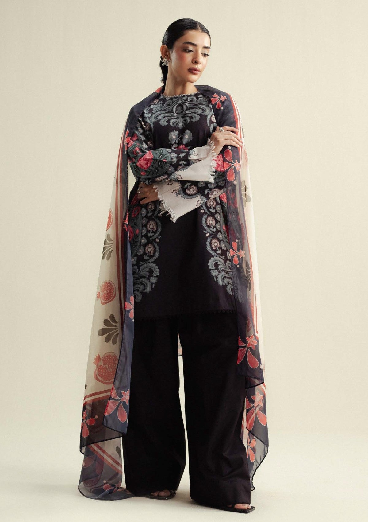 Zara Shahjahan | Coco Prints 25 | Sol-9B - Ladies Clothes - Maria Faisal