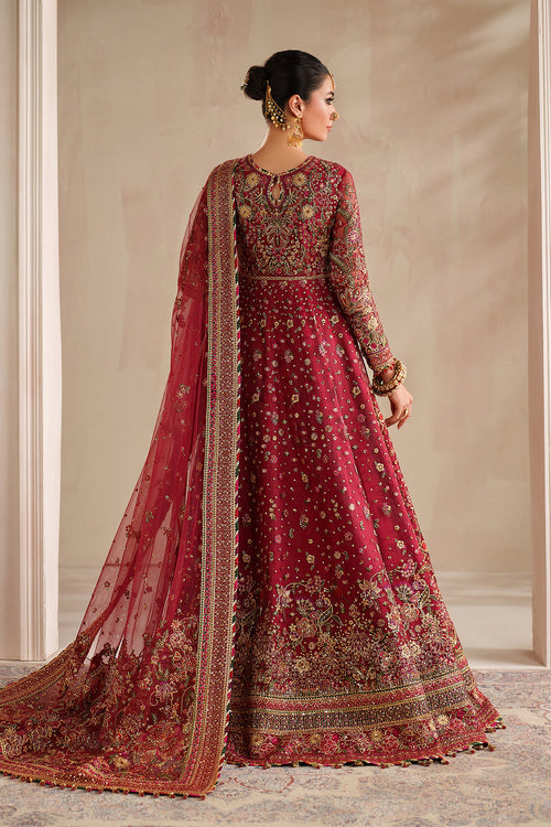Baroque | Formals Collection | EMBROIDERED NET UF-4370 - Formal Dress - available at Maria Faisal in UK and USA.