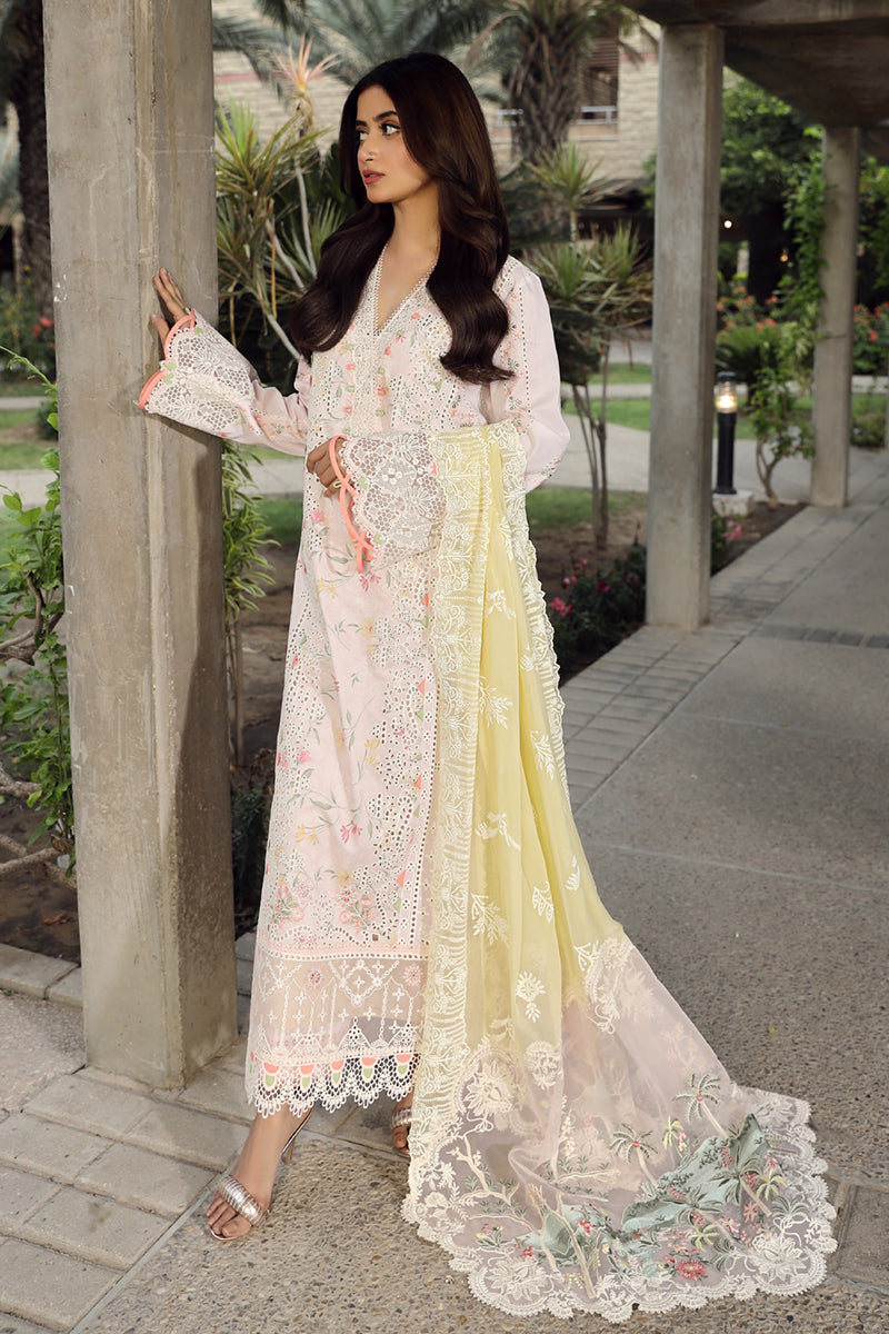 Qalamkar | Festive Lawn 2024 | PS-03 IRSA - Waniyas