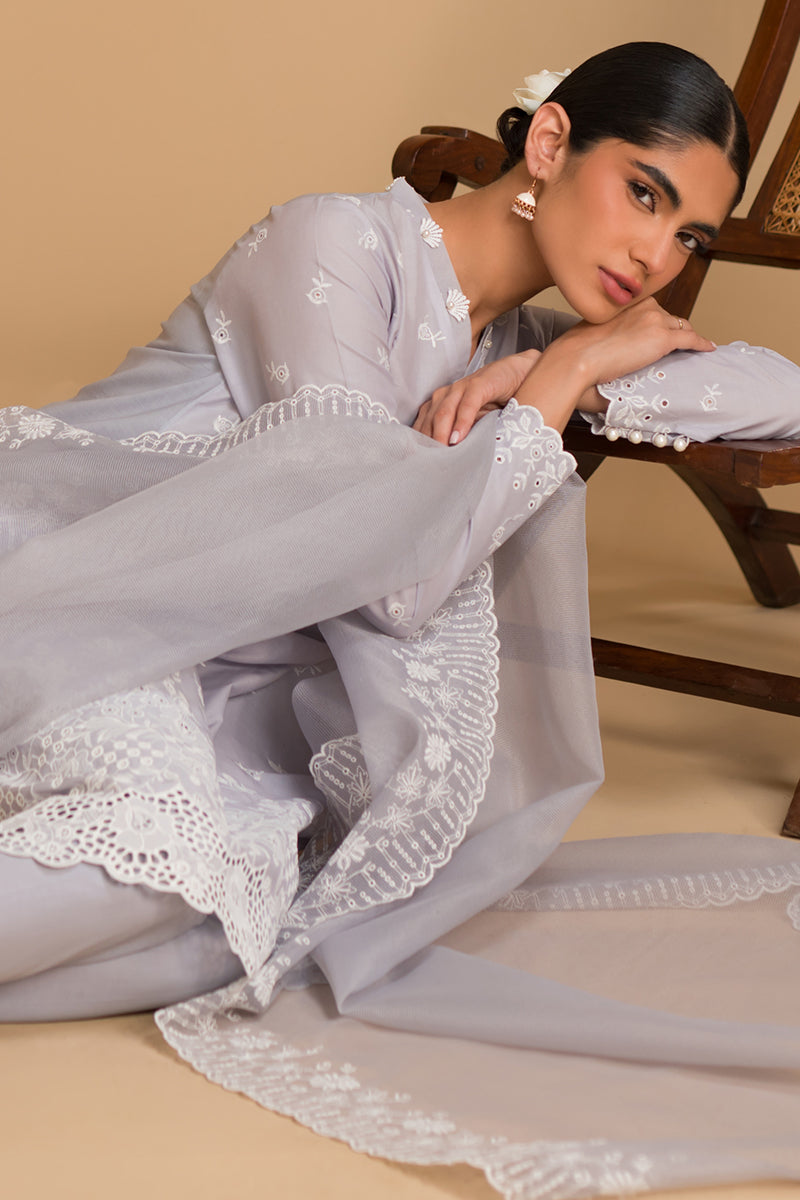 Cross Stitch | Chikankari Lawn Collection | P-05 - Maria Faisal