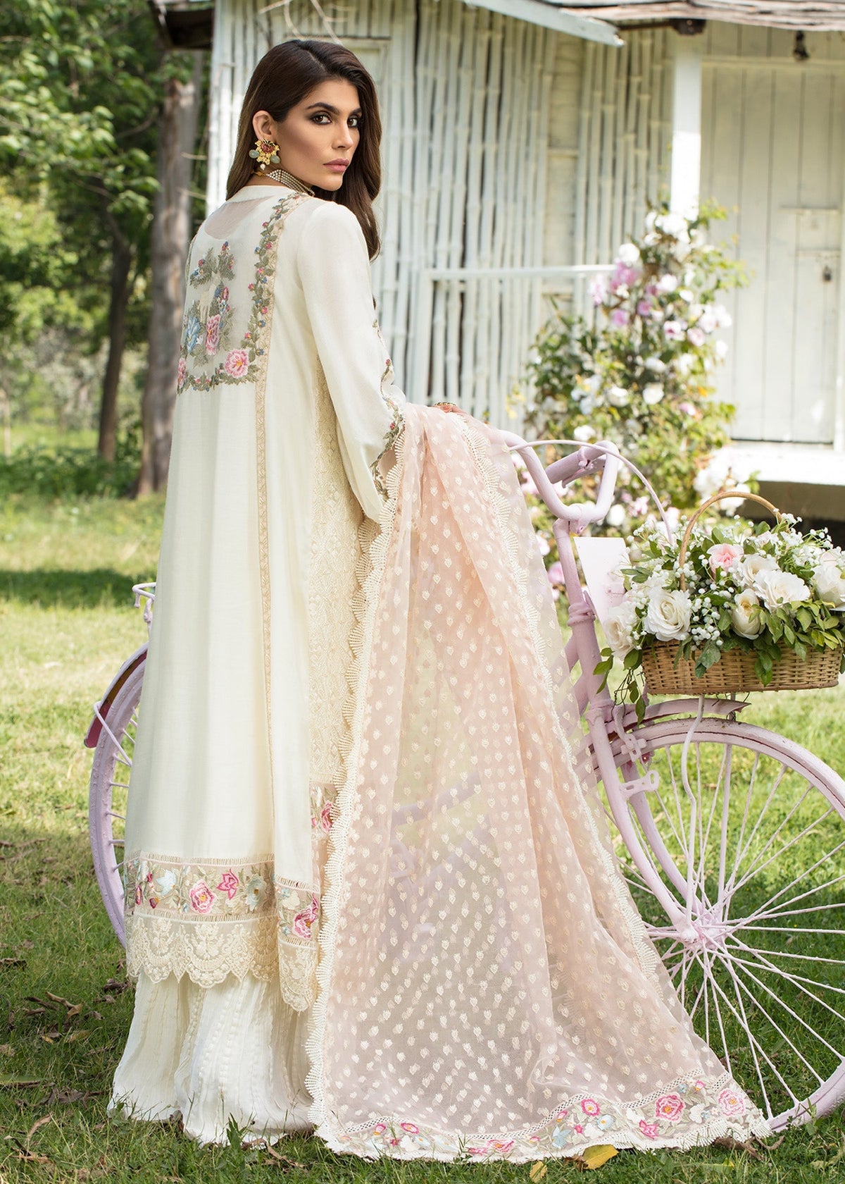 Saira Shakira | Luxury Pret | Blooming Jasmine