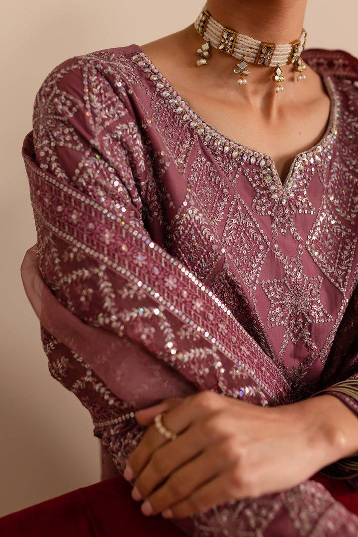 Batik | Reception Luxe Edit | Blush Mauve by Maria Faisal - Registered Vendor of : Batik - type : Ladies Clothes - 100% original wedding dresses