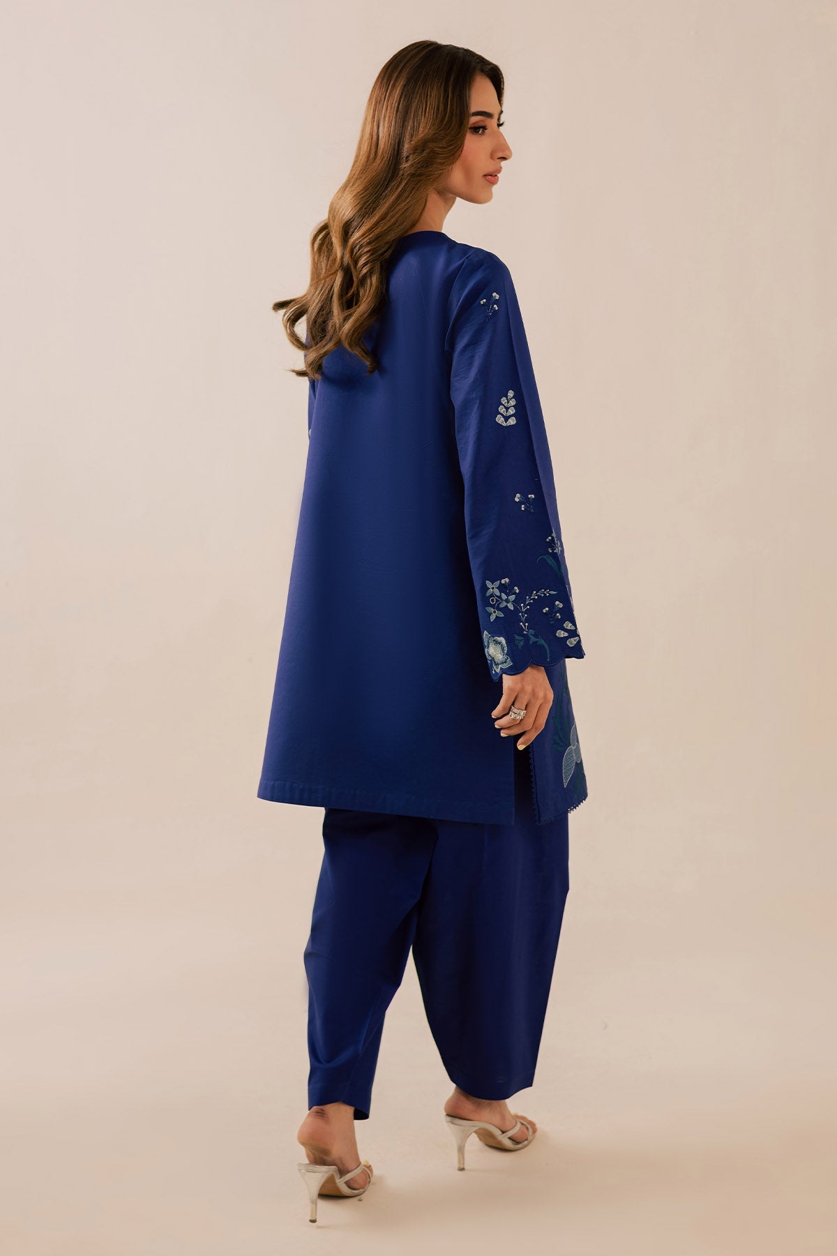 Nureh | Shades of Summer | NP-756 - Luxury Dress - available at Maria Faisal in UK and USA.
