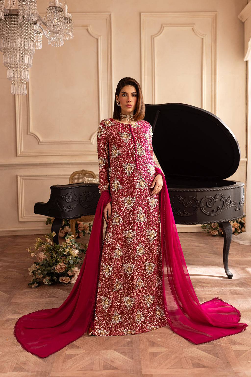 Vanya | Marlene Formals | ML-01 by Maria Faisal - Registered Vendor of : Vanya - type : Ladies Clothes - 100% original wedding dresses