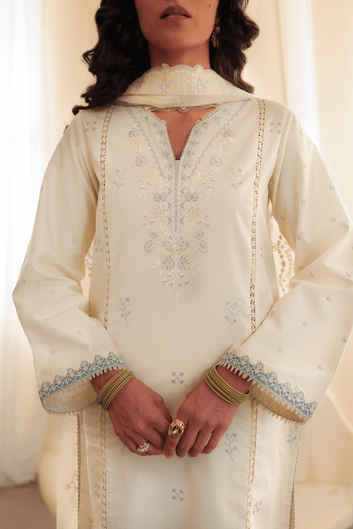 Seran | Nayab Eid Lawn | HINA by Maria Faisal - Registered Vendor of : Seran - type : Ladies Clothes - 100% original wedding dresses