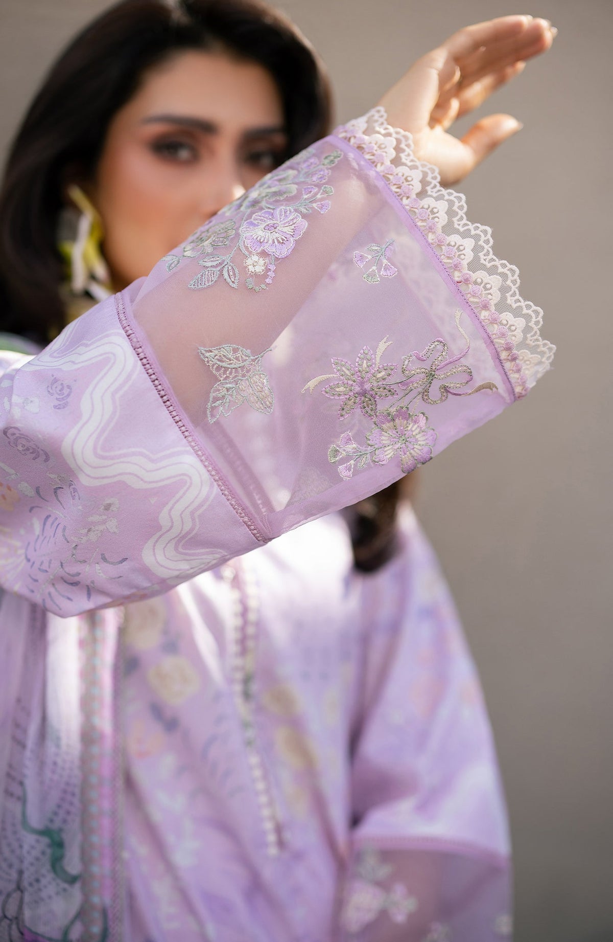 Seran | Afsanah Lawn |  Nima - Luxury Dress - available at Maria Faisal in UK and USA.