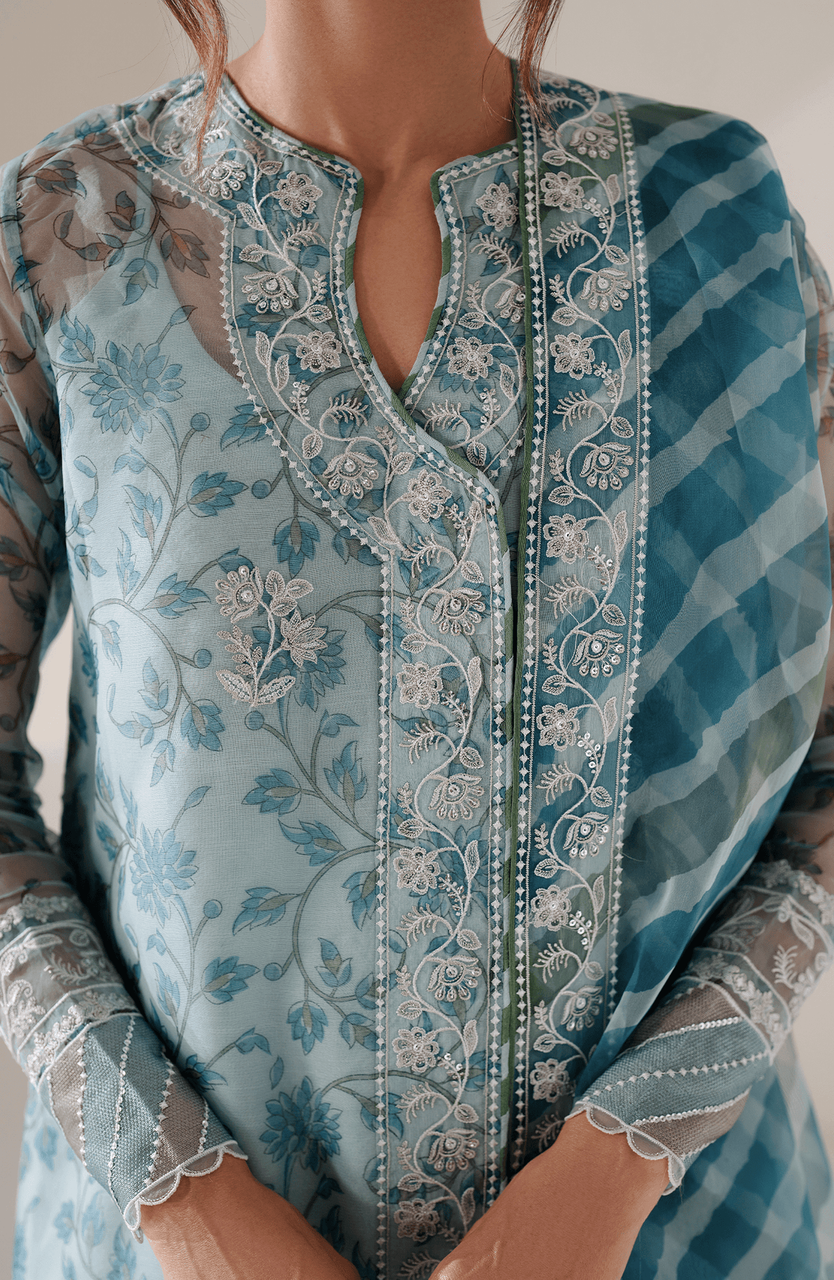Seran | Eid Luxe Pret 25 | KEVA by Maria Faisal - Registered Vendor of : Seran - type : Ladies Clothes - 100% original wedding dresses