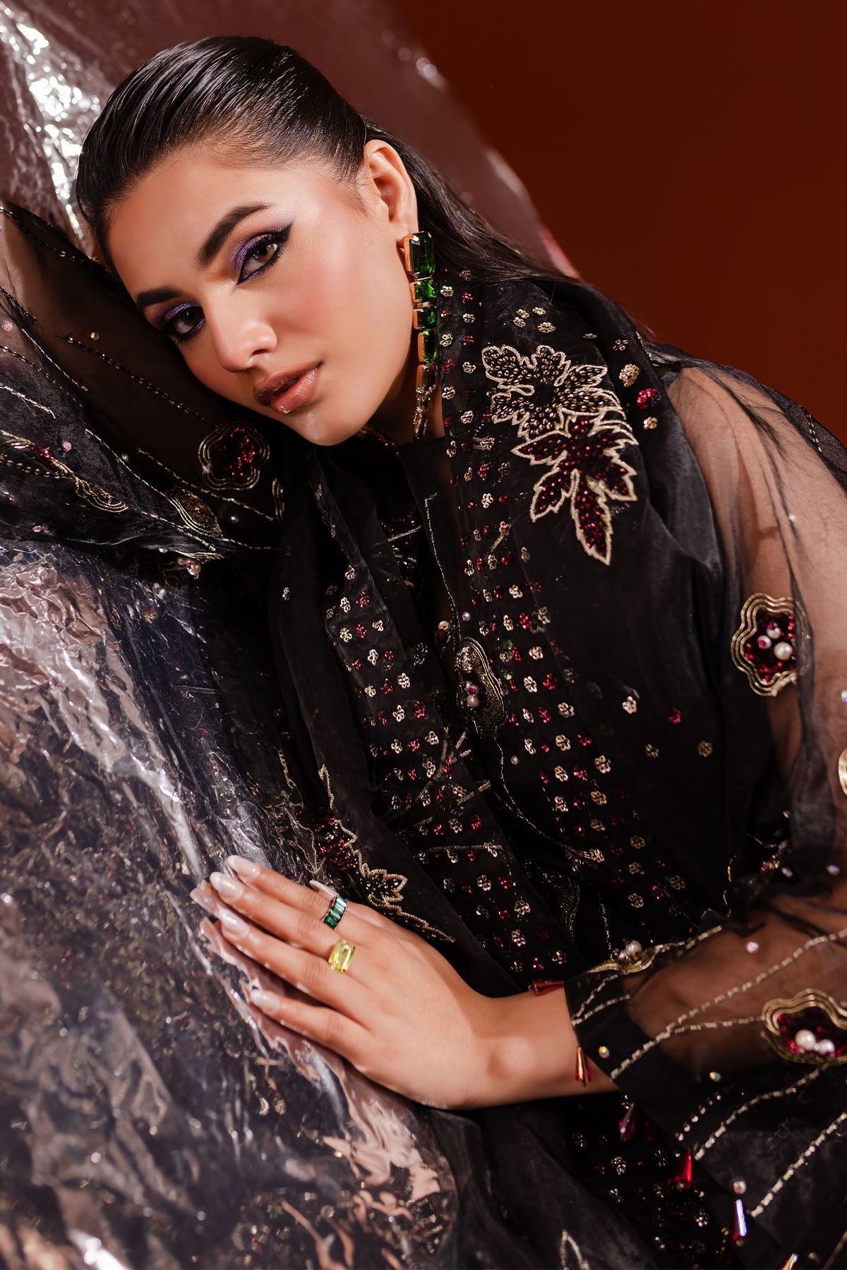 Nureh | Tiny Twinkles | NP-485 - Wedding Dress - Maria Faisal
