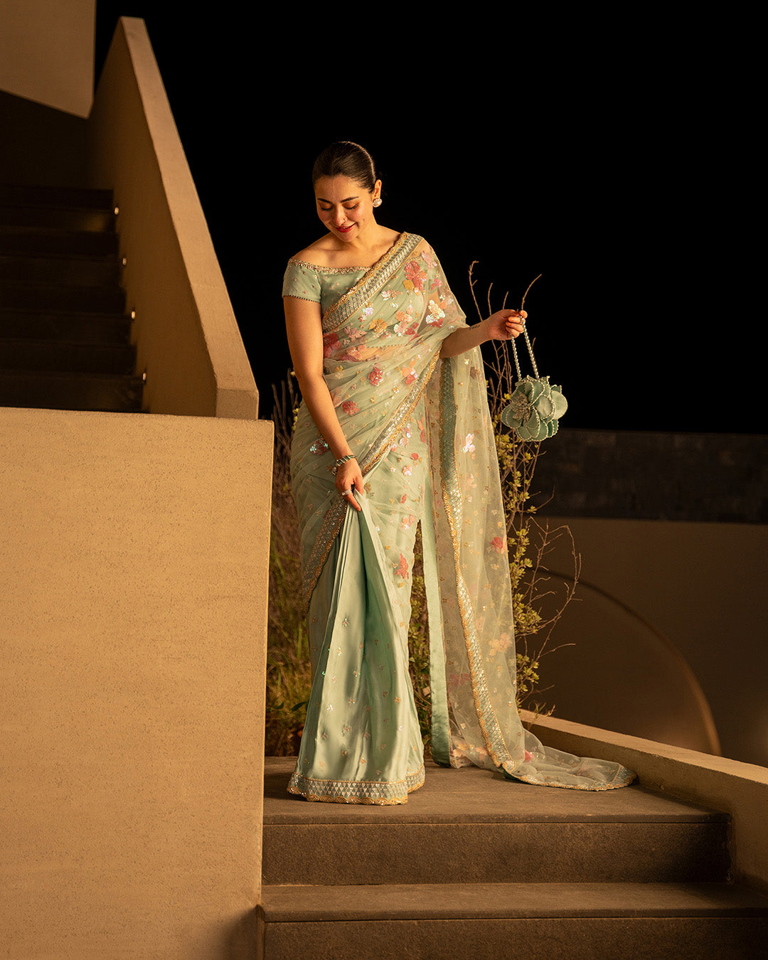 Faiza Saqlain | Reina Luxe | Nureet - Formal Dress - available at Maria Faisal in UK and USA.