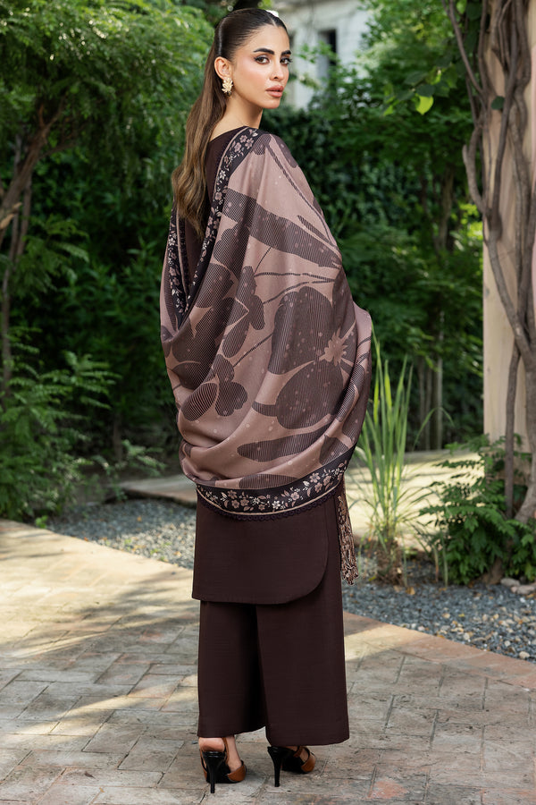 Farasha | Eminence Khaddar 25 | Woodmist - Casual Dress - available at Maria Faisal in UK and USA.