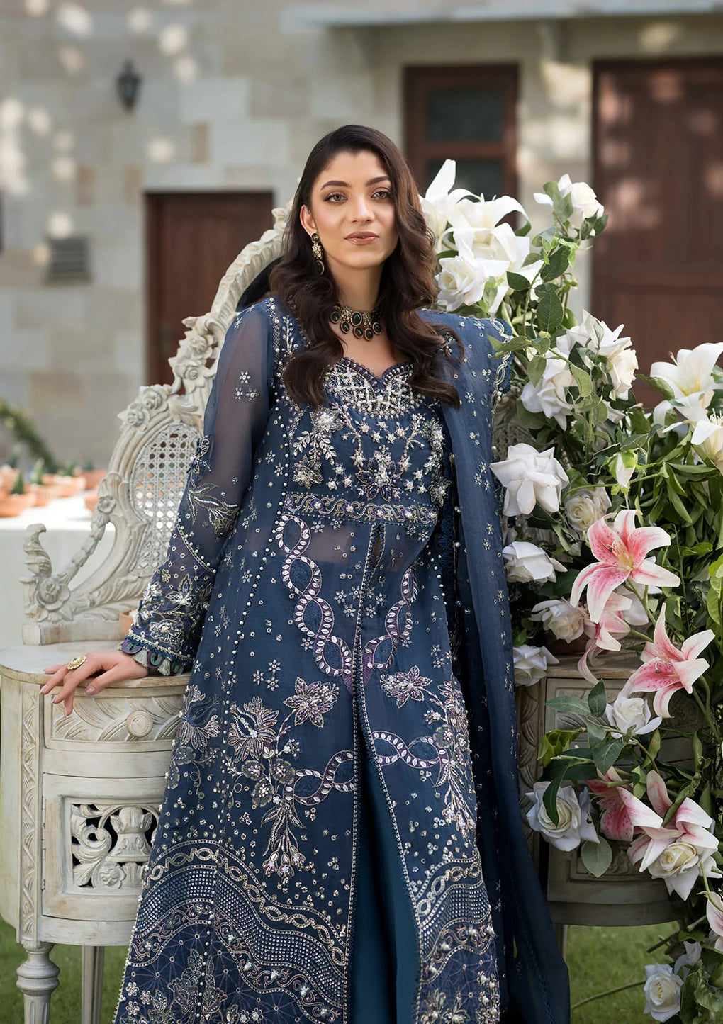 Elaf Premium | Formal Handwork Collection | EFH-04 FALAK - Ladies Clothes - Maria Faisal